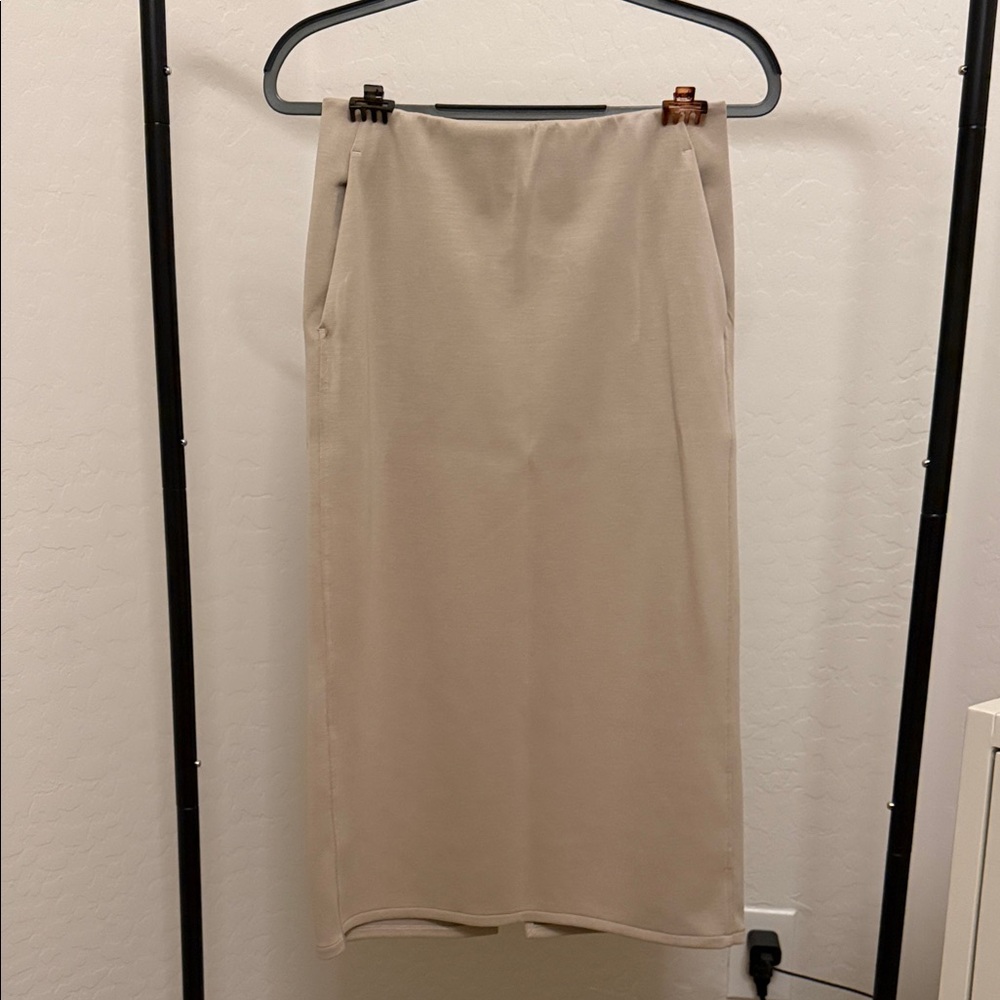 Lululemon Athletica Softstreme High Rise Midi Skirt - tan